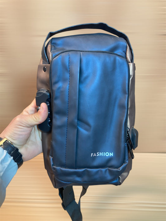 Anti-Theft Crossbody sling bag with a Combination Lock and a USB Charging Port