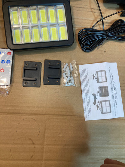 Solar Sensor Light With Remote Control ABD-128