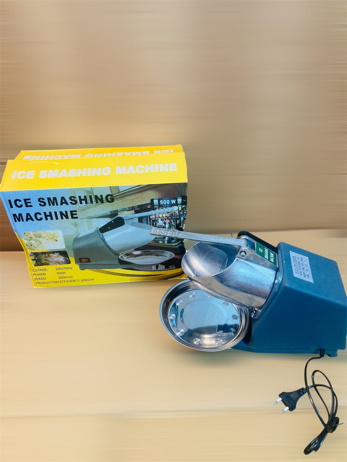 Ice Crushing Machine - Ice Smashing Machine 500W