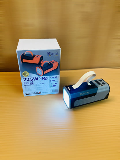 Kamal 22.5W Fast Charging Eagle 80000mAh Lamp Power Bank KPB87