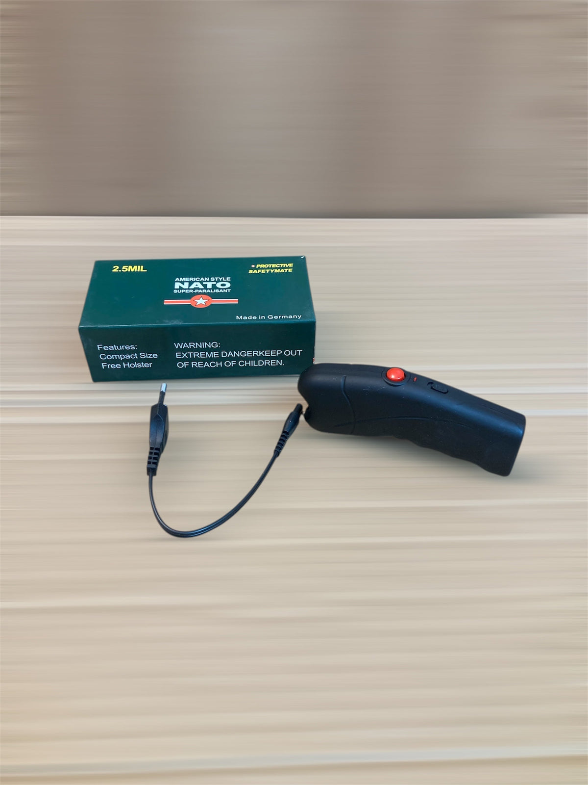 Lot 2.5MIL Rechargeable Stun Gun Taser - Self Defense Device