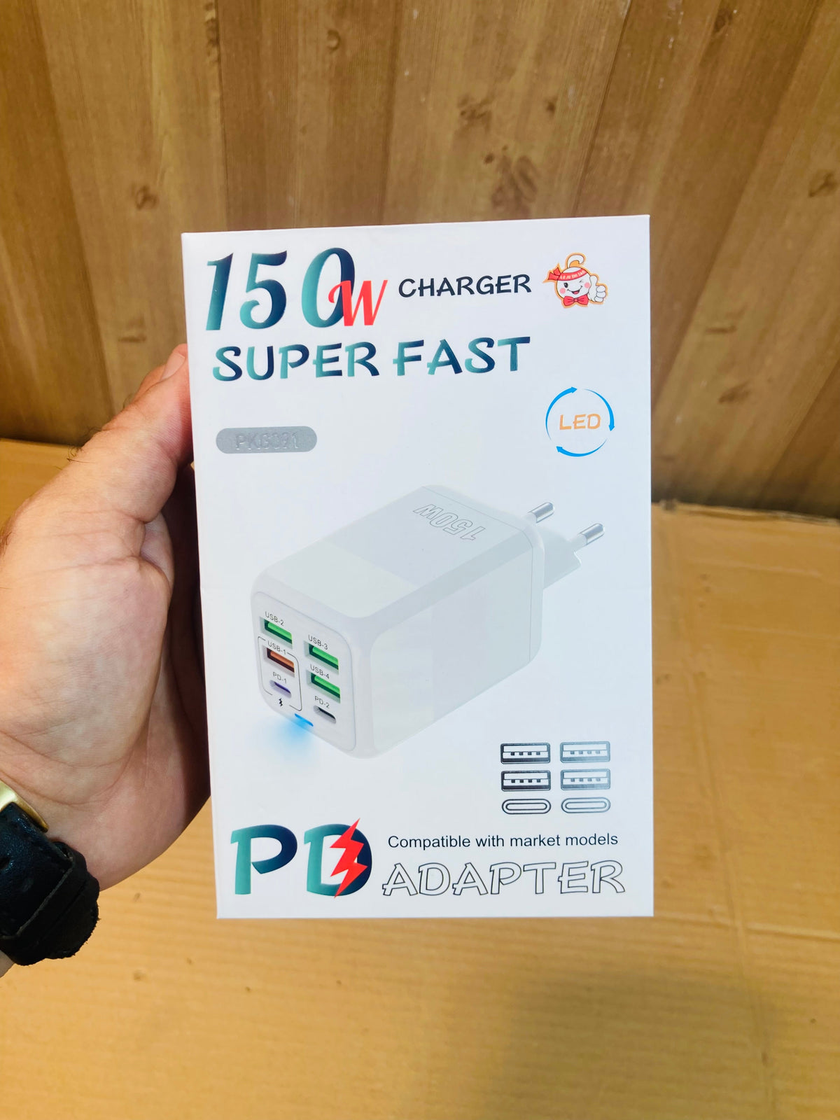 150W Super Fast Multi-Port Charger Adapter Wall Charger