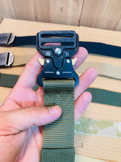 Quick Release Tactical Series Nylon Belt with Metal Quick Locking Buckle