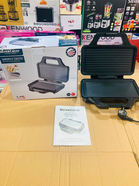 Silver Crest 900W Grill Maker - Grill Pan