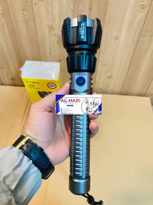 COBA Long Range Aluminium Alloy Flashlight Torch CB-G712