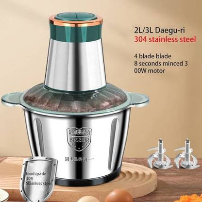RAF 5L Electric Meat Chopper - Food Processor