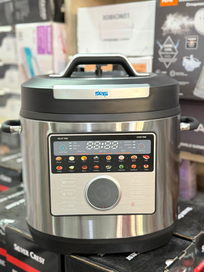 DSP X2000 Pro 1300W Electric Pressure Cooker 8 Litre KB5037