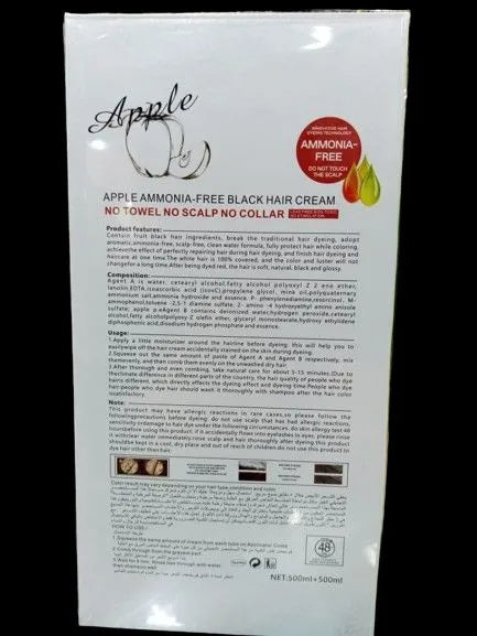 Apple Hair Color 1000ml - Imported
