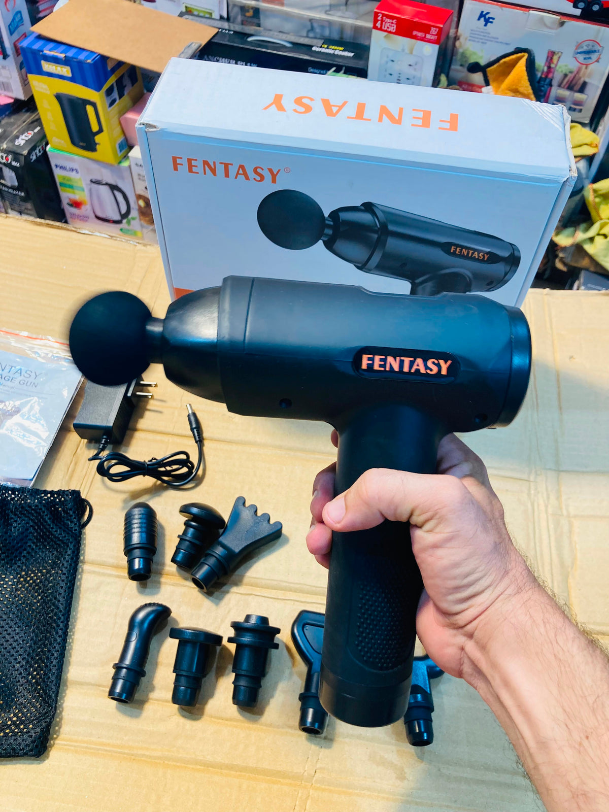 Fentasy 10in1 Multifunctional Deep Tissue Percussion  Massage Gun
