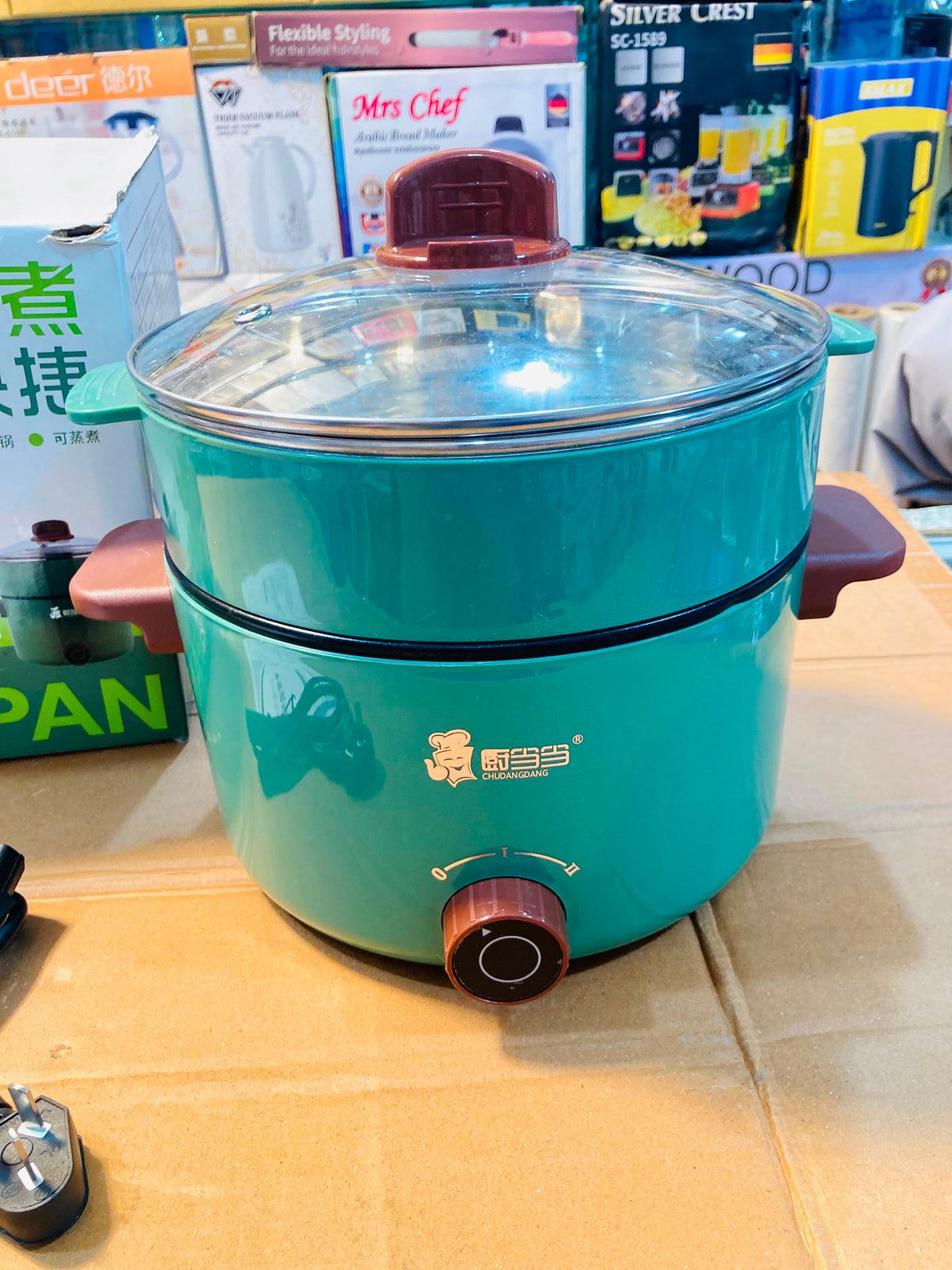 Chudan 800W Multifunctional Electric Cooker & Electric Pan