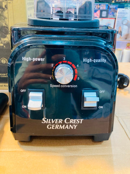 Silver Crest Germany 2-in-1 Heavy Duty Countertop Power Blender and Grinder  SC-1589