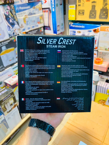 Silver Crest Perfect Care 2600W Steam Iron ZK555