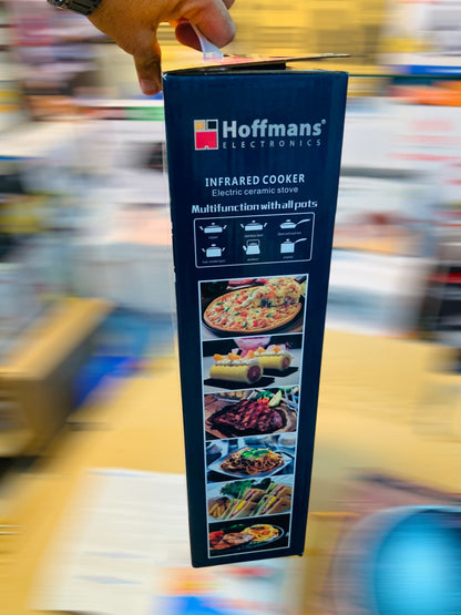 Hoffmans 2200W Multifunction Infrared Cooker – Electric Single Burner Stove Hotplate HM-8090