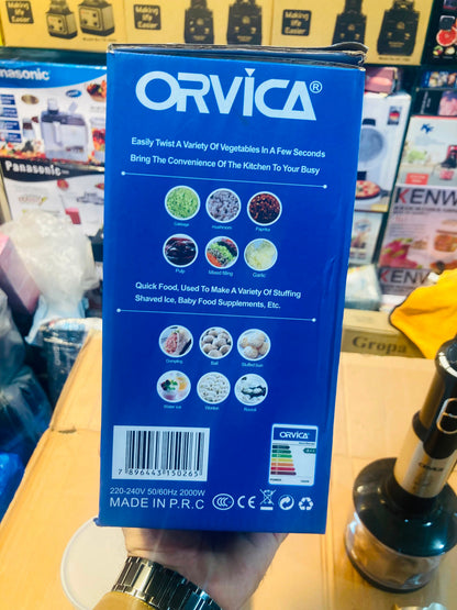 Orvica 2000W Professional 4-in-1 Hand Blender Set ORM-3620