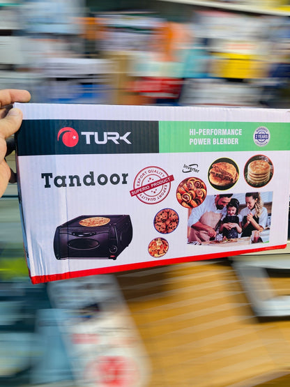 TURK Electric Tandoor and Baking Oven With Top Grill and Baking Tray