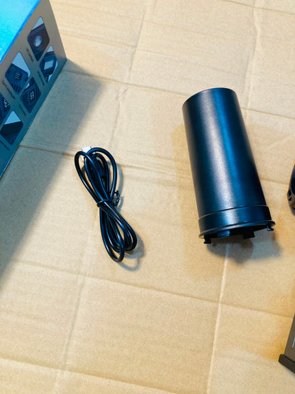 600W High Power Multi-Functional Violent Fan Handheld Turbo Blower with Digital Display & LED Light F048-1