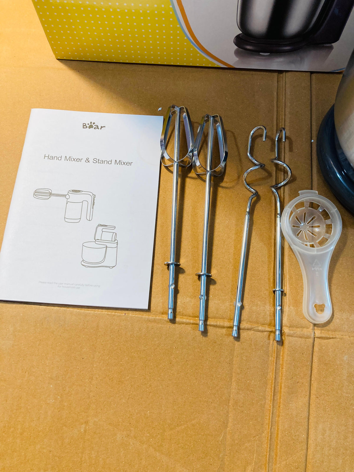 Lot Imported BEAR 300W 2in1 Stand & Hand Mixer 3 Litre
