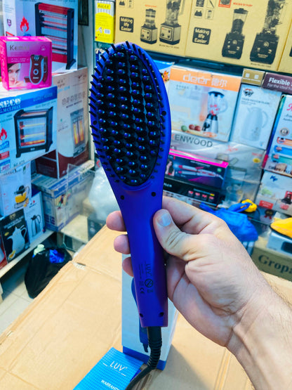 LUV Ceramic Hair Straightening Brush