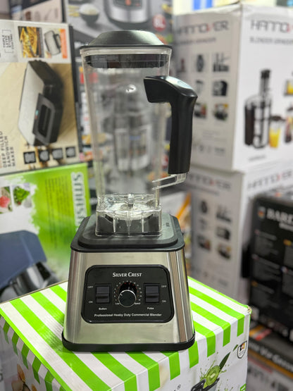 Silver Crest 2-in-1 Powerful Commercial Blender & Grinder SC-5042-2