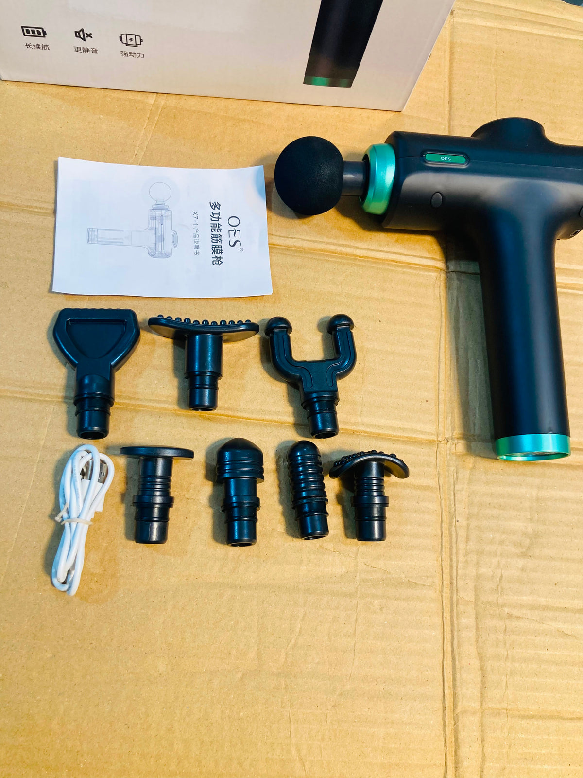 OES 18W 10-in-1 Multifunction Muscle Massager gun X7-1