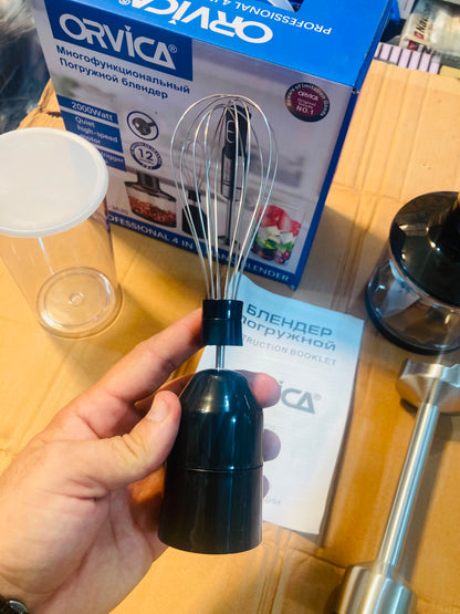 Orvica 2000W Professional 4-in-1 Hand Blender Set ORM-3620