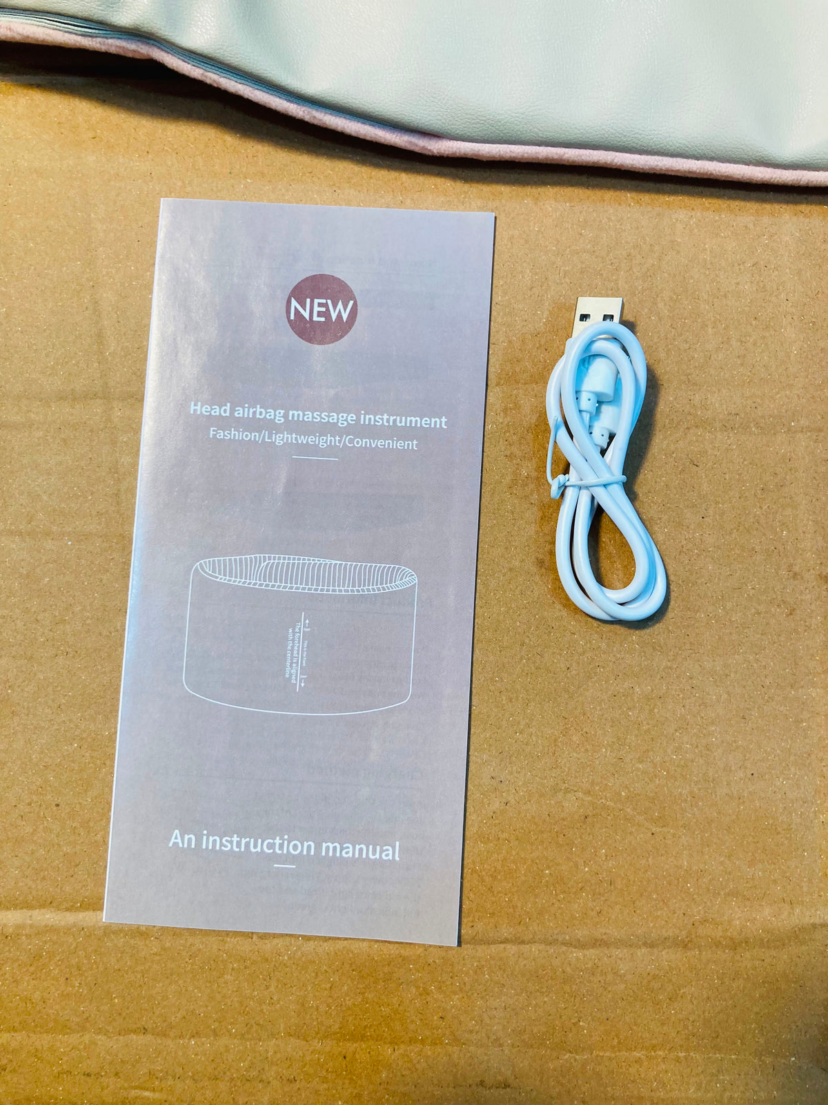 Electric Airbag Head Massager with Heating & Smart Controller 666