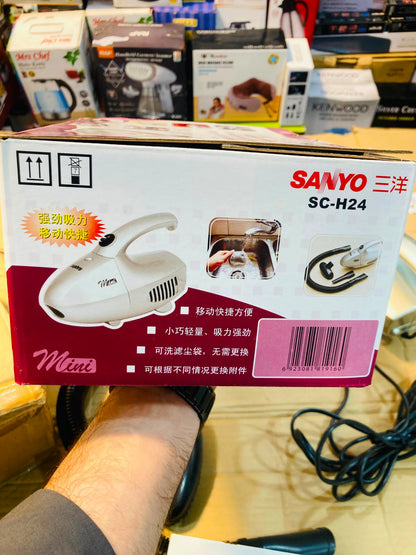 King'n Queen Mini Handheld Vacuum Cleaner with Flexible Hose and Multi-Surface Attachments DV-1388