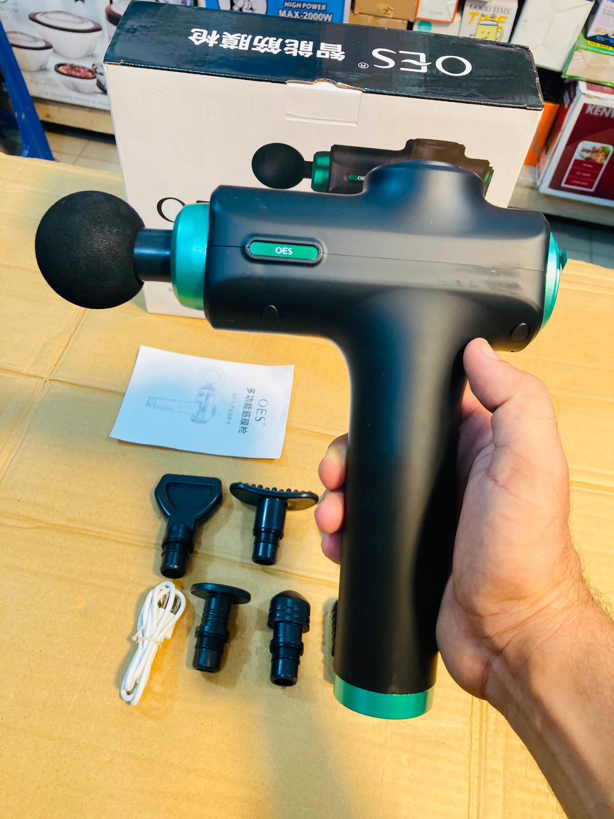 OES 18W 10-in-1 Multifunction Muscle Massager gun X7-1