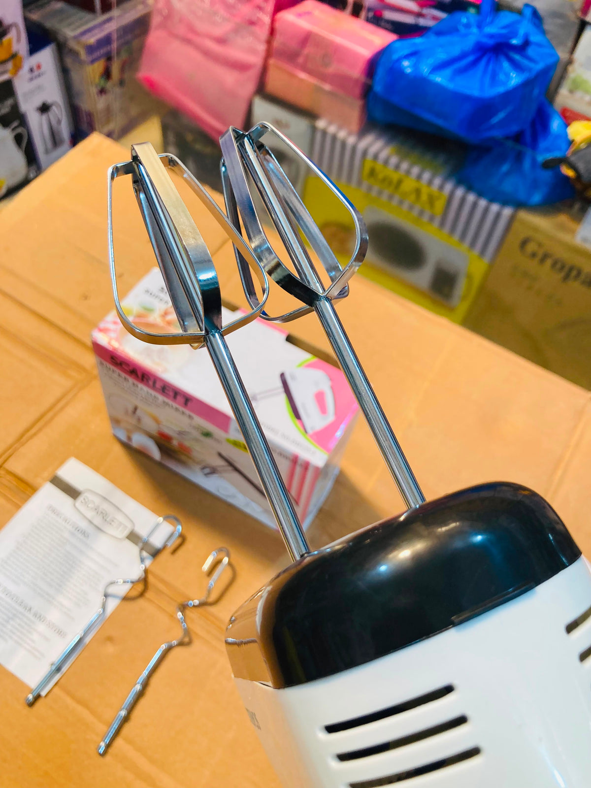 Scarlett 260W Electric Super Hand Mixer DH133-1