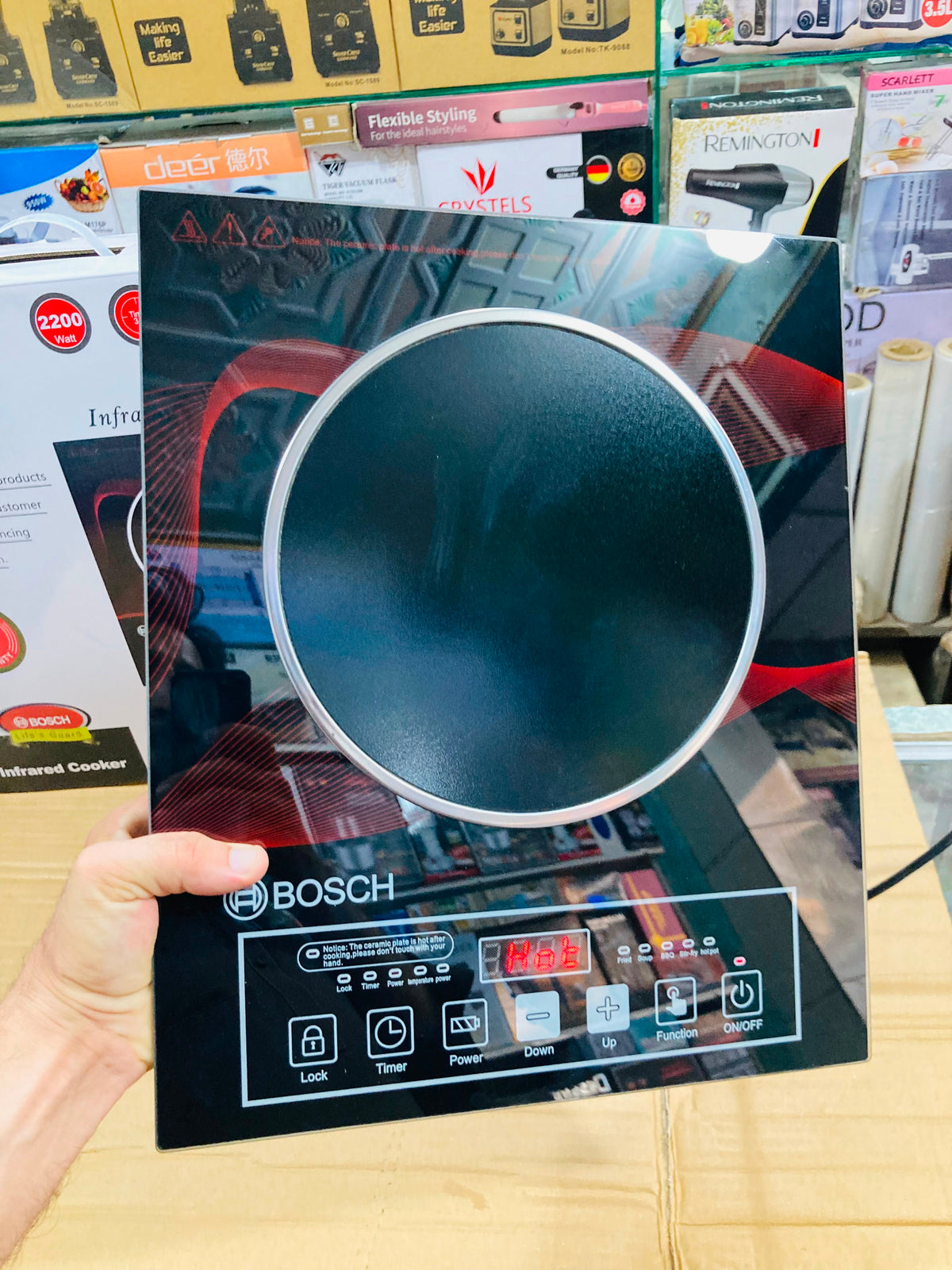 Bosch 2200W Single Burner Infrared Cooker - Electric Stove - Hotplate RBK-12