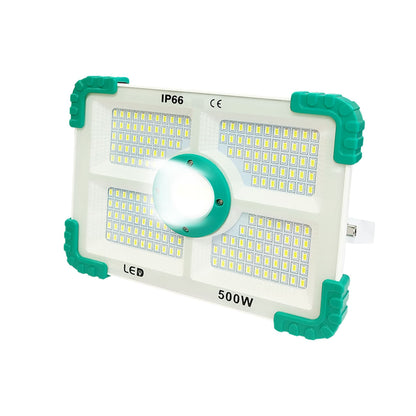 Solar Rechargeable 100W & 200W Cuba Light With Solar Panel