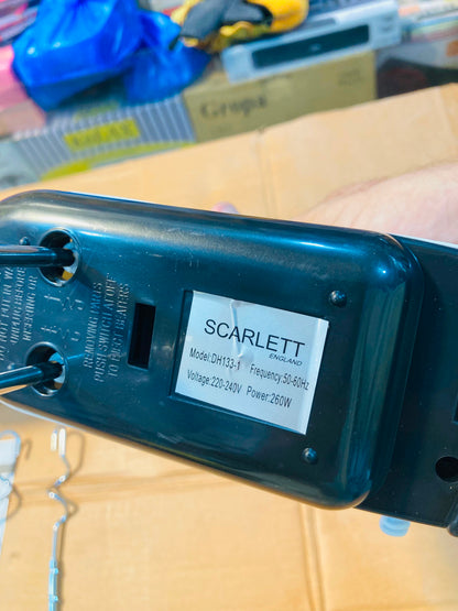 Scarlett 260W Electric Super Hand Mixer DH133-1