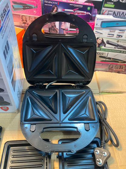 Elekta 3 in 1 Sandwich and Grill Maker 700W EST-55SWG