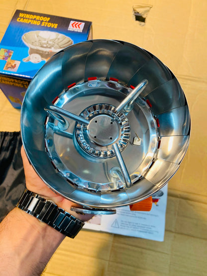 Kovar Windproof Portable Camping Stove Compact Gas Burner for Outdoor Cooking K-203