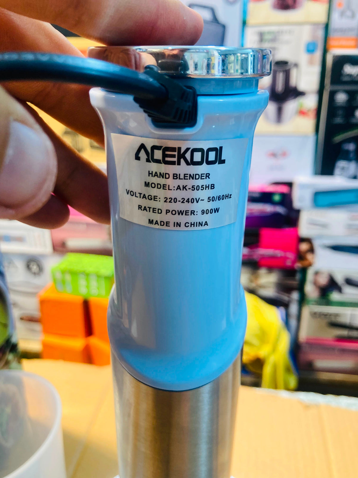 Acekool 900W 5-in-1 Hand Blender Set AK-505HB
