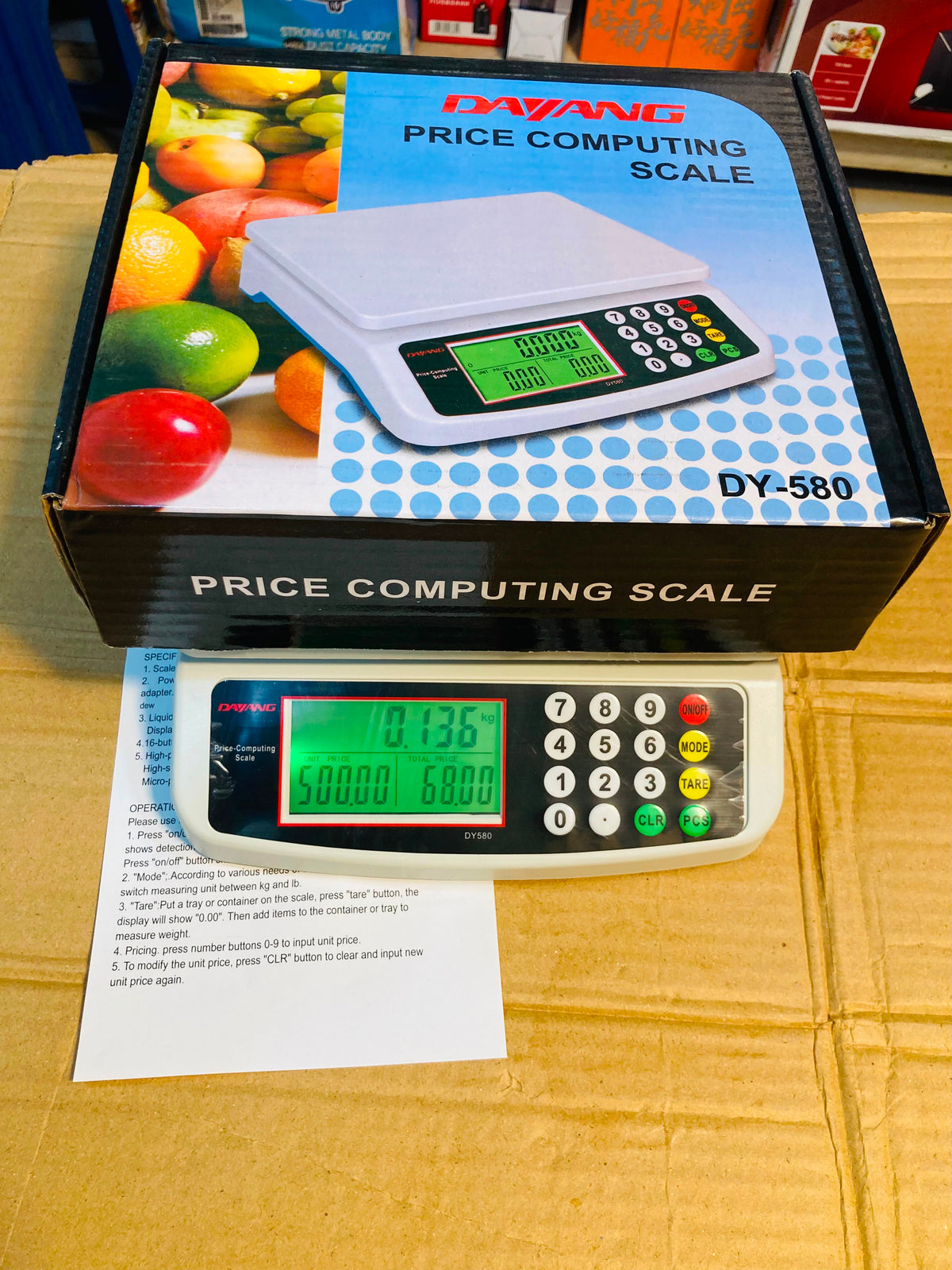Dayang Price Computing Scale DY-580