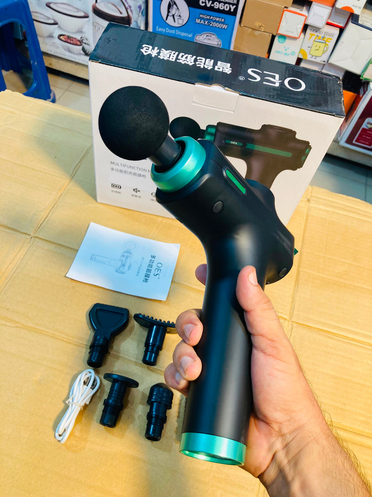 OES 18W 10-in-1 Multifunction Muscle Massager gun X7-1