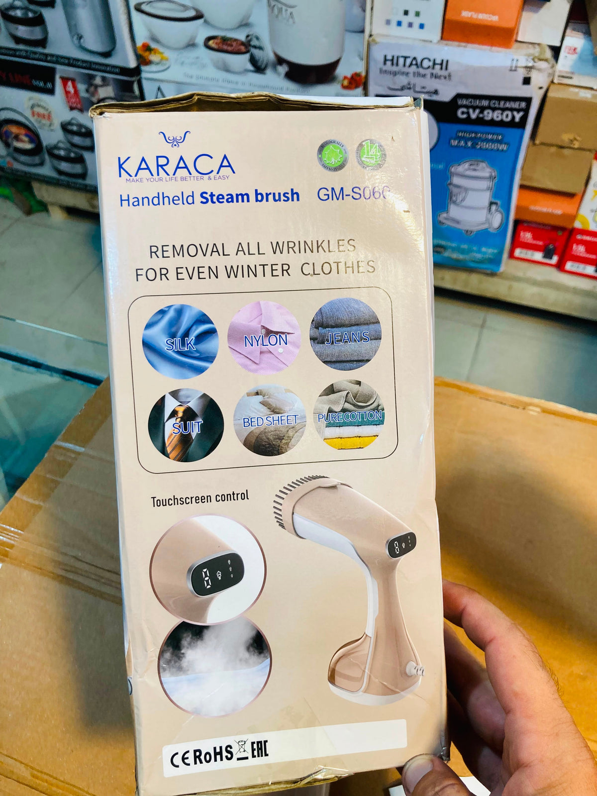 KARACA 1780W Handheld Garment Steamer GM-S060