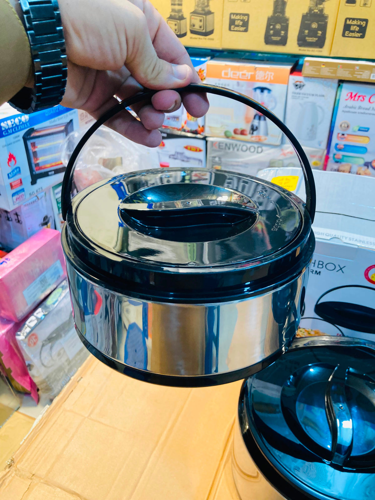 Fengtianli 3-Piece Insulated Stainless Steel Lunchbox / Hot Pot Set