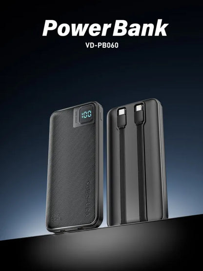 Ven-Dens 22.5W Fast Charging 10000mAh Power Bank VD-PB060