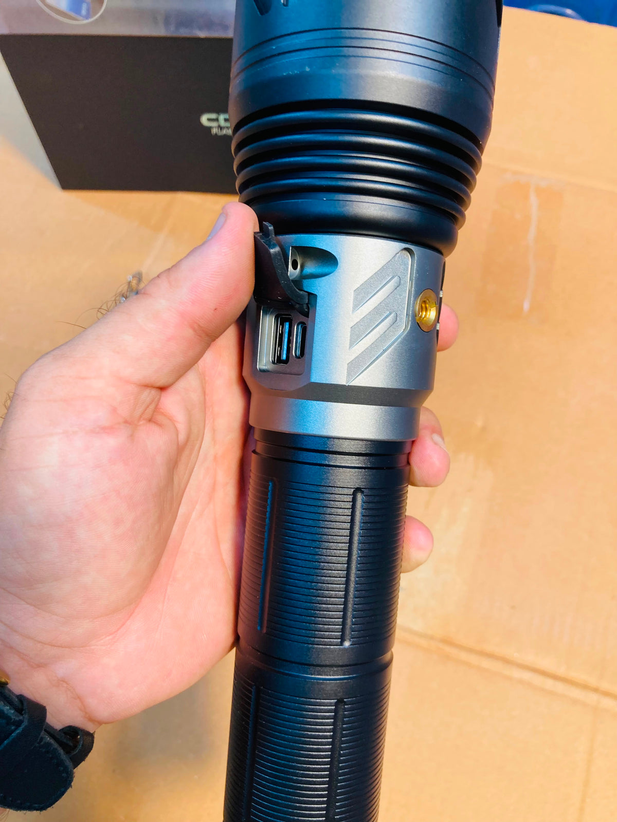 COBA Powerful Long Range Super Handheld Led Flashlight Torch CB-G648