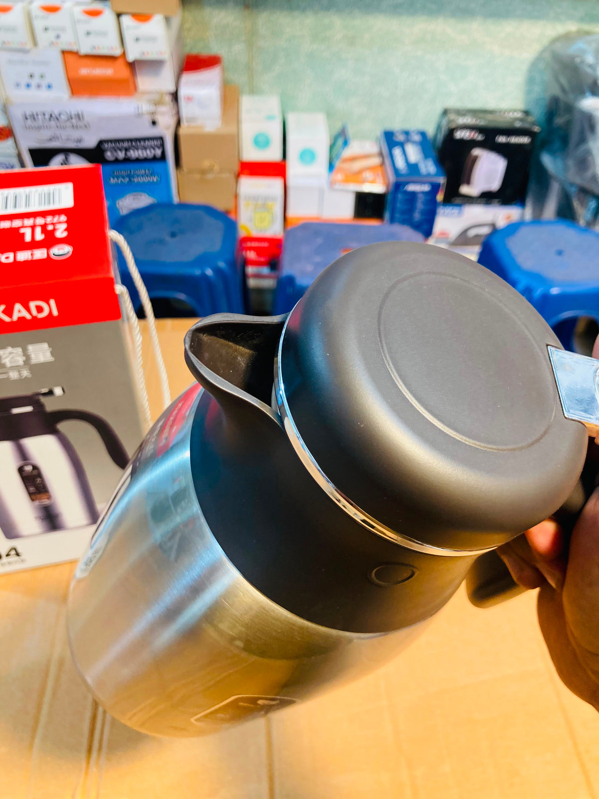 D.Kadi 2.1L Premium Vacuum Thermos Flask SUS 304