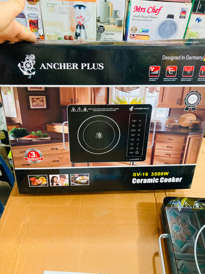 Ancher Plus 3500W Electric Stove - Hotplate - Ceramic Infrared Cooker SV-16