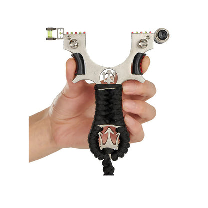 Outdoor Professional Hunting Slingshot Infrared Light Sight & Water Level