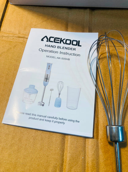 Acekool 900W 5-in-1 Hand Blender Set AK-505HB