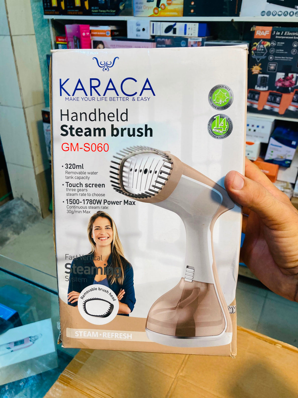 KARACA 1780W Handheld Garment Steamer GM-S060