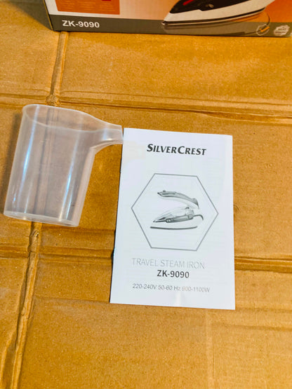 SilverCrest 1100W Portable Travel Steam Iron  ZK-9090