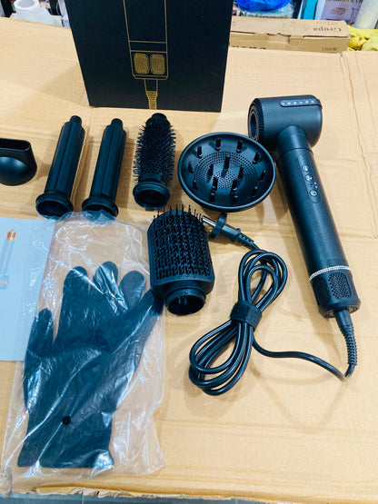 Lot Imported 7in1  Multifunctional 1200W Air Styler & High-Speed Hair Dryer Set Y-32